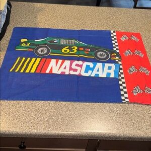 90s nascar pillowcase